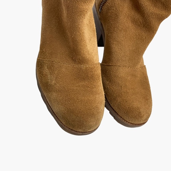 Sorel Cate Camel Tan Waterproof Suede Booties - Picture 3 of 9